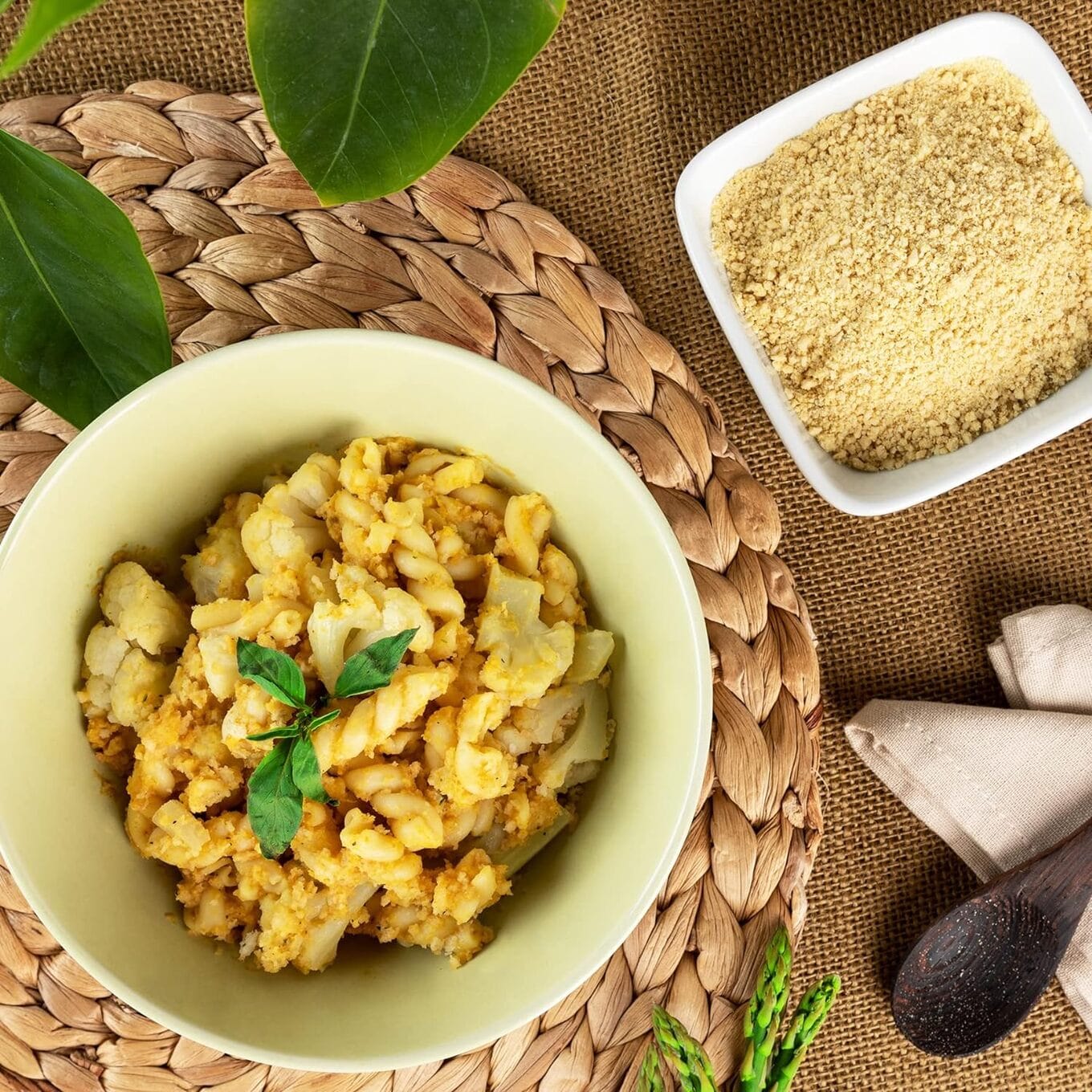 macaroni cheese and parmesan